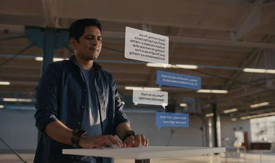 Meta unveils wristband that lets you type in the air