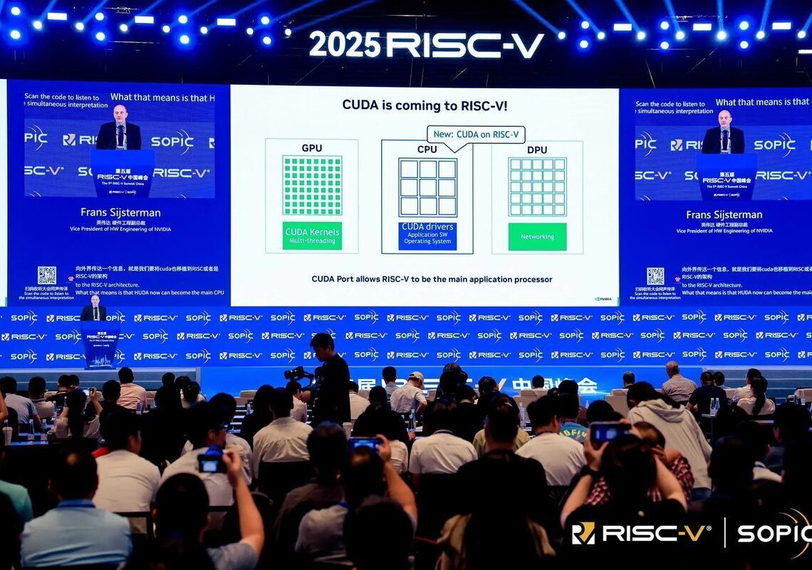 Nvidia embraces RISC-V, opening CUDA to new chips