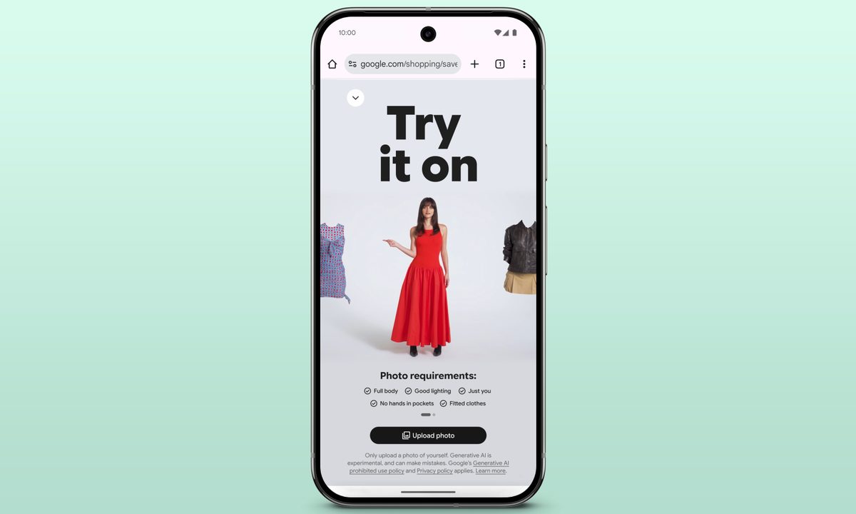 AI Google może cię teraz ubrać praktycznie AI Google może cię teraz ubrać praktycznie