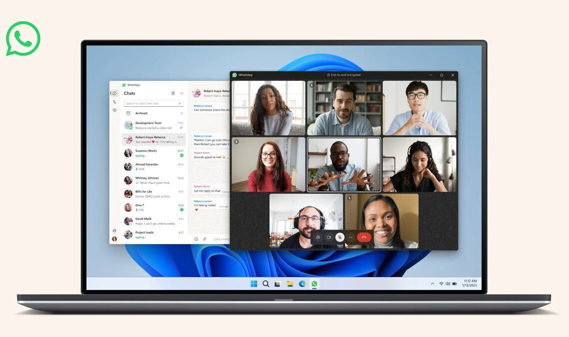 WhatsApp for Windows is getting a web makeover