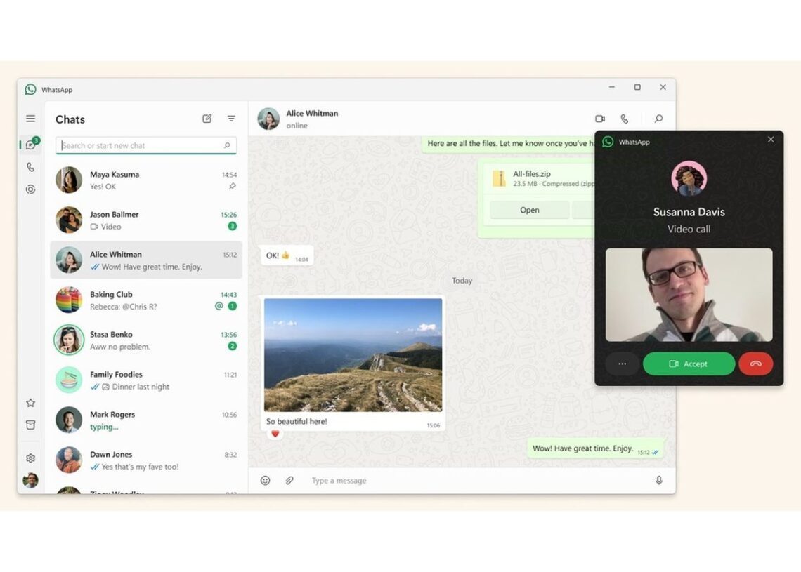 WhatsApp for Windows goes web wrapper