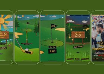 Spotify just added a Happy Gilmore mini-golf game to its app