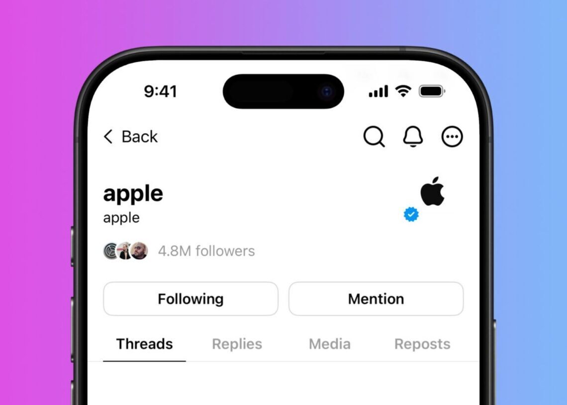 Apple joins Threads, gains millions of followers