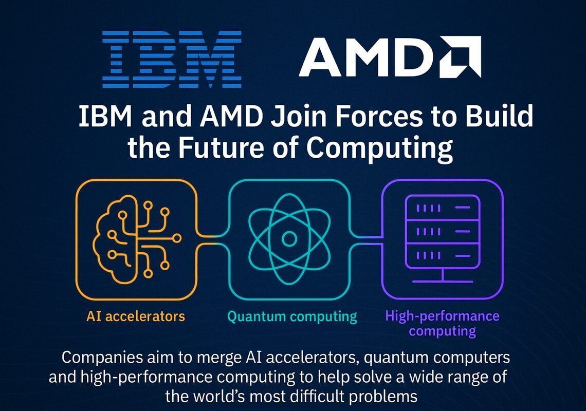 IBM, AMD partner on quantum, AI computing architecture