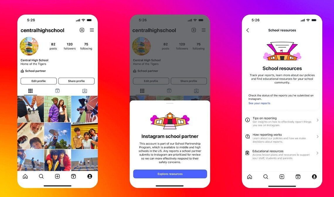 Instagram adds college affiliation to profiles