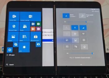 Unreleased Surface Duo with Windows Phone OS spotted