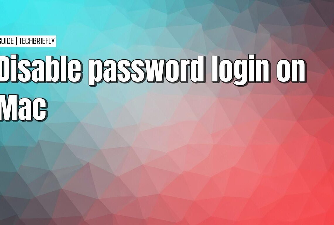 Disabling your Mac's login password, including troubleshooting common issues