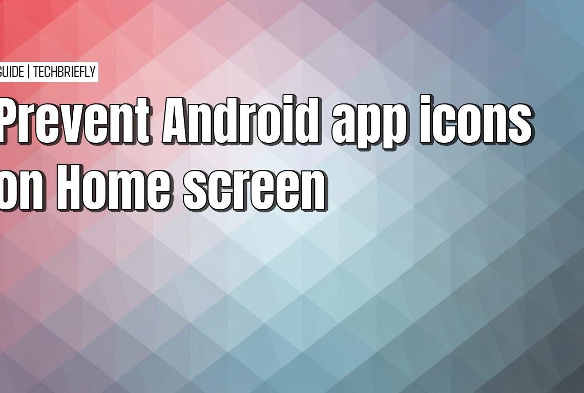 Controlling new app icons on your Android home screen