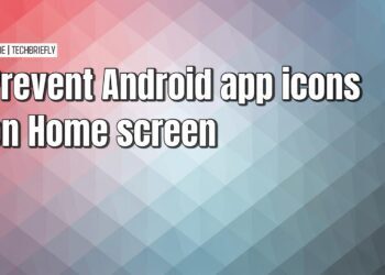 Controlling new app icons on your Android home screen