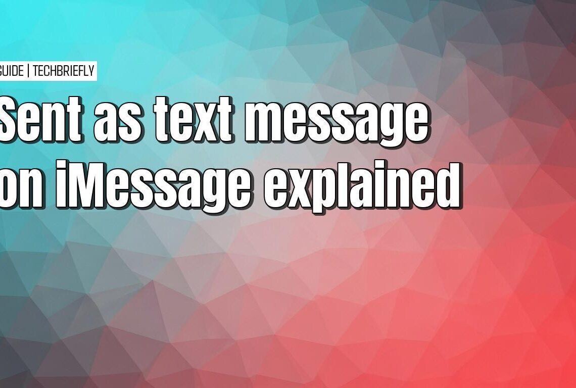 Understanding why your iMessages are sent as text messages