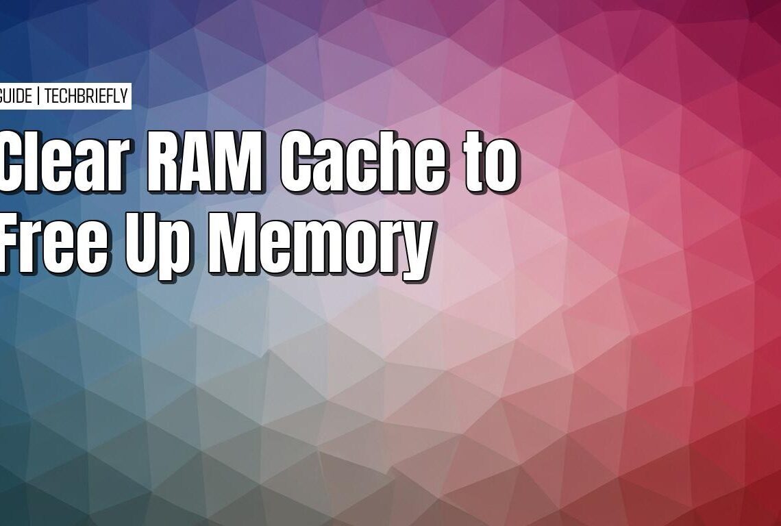 Clearing your RAM cache for improved computer performance