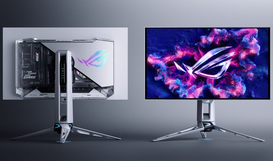 Asus unveils ROG Swift OLED PG27AQWP-W 540Hz monitor