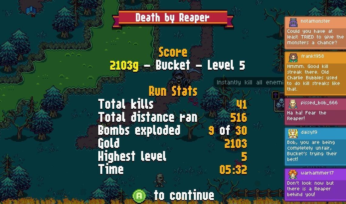 Ron Gilbert announces Death by Scrolling roguelike RPG