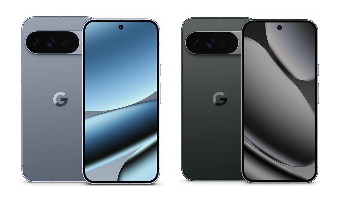 Pixel 10 Pro XL renders leak in Moonstone, Obsidian