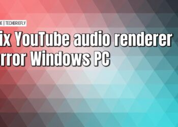Fixing the YouTube audio renderer error on Windows computers