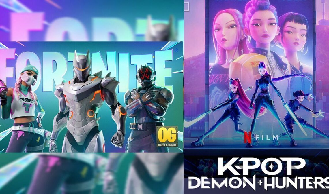 Fortnite leaks KPop Demon Hunters crossover with skins, emotes