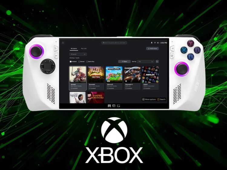 Microsoft enables Xbox full-screen mode on Windows 11 handhelds