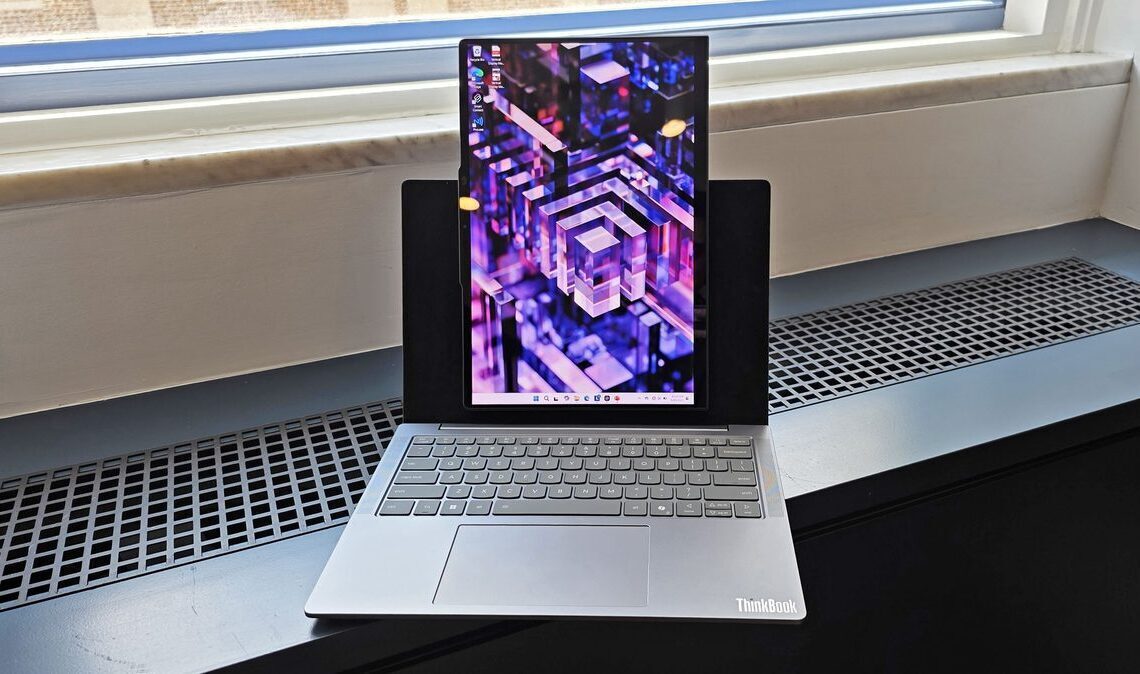 Lenovo shows ThinkBook VertiFlex concept with rotating screen