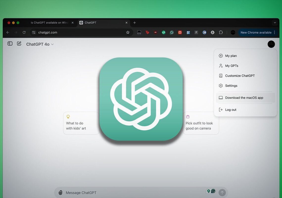 OpenAI makes ChatGPT projects free, adds branching