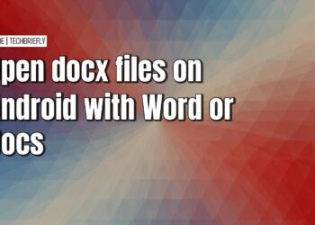 Opening docx files on Android with Word or Docs