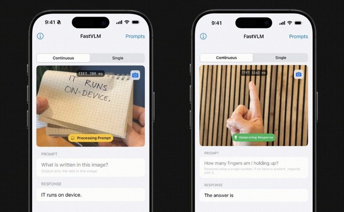 Apple FastVLM demo now runs in browser on Apple Silicon