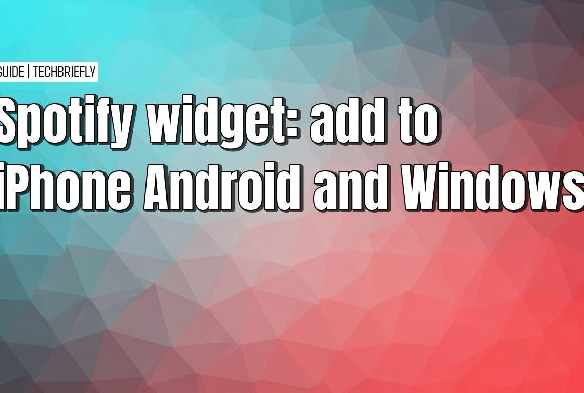 Adding Spotify widgets for enhanced device convenience