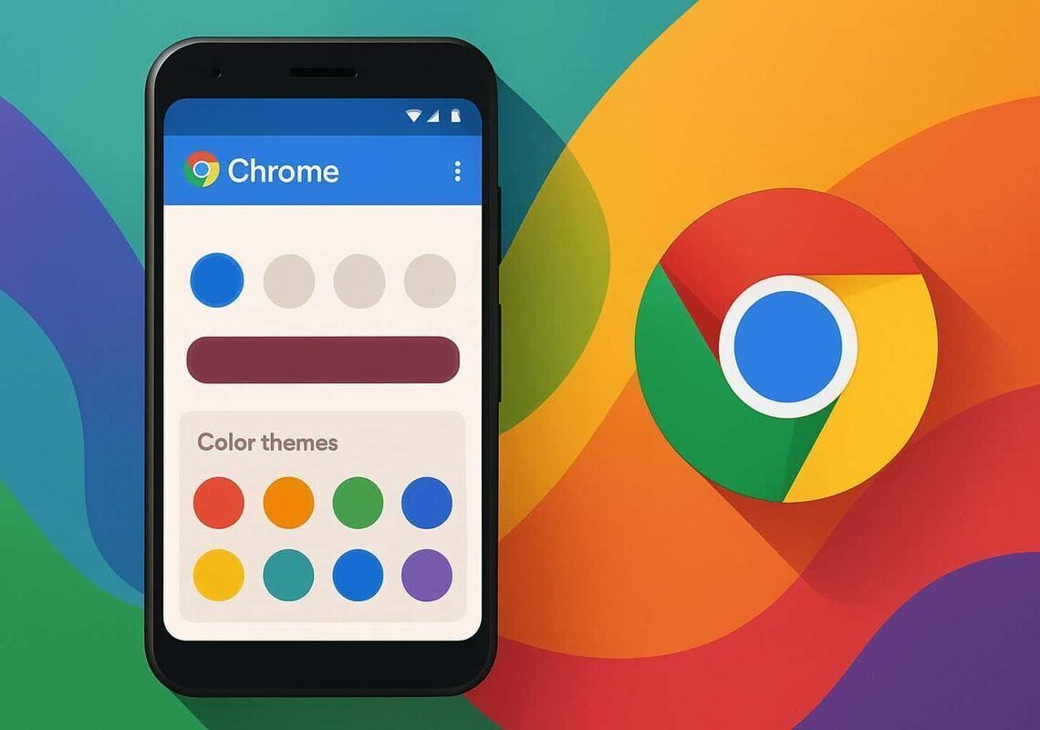 Google tests Chrome Android color themes