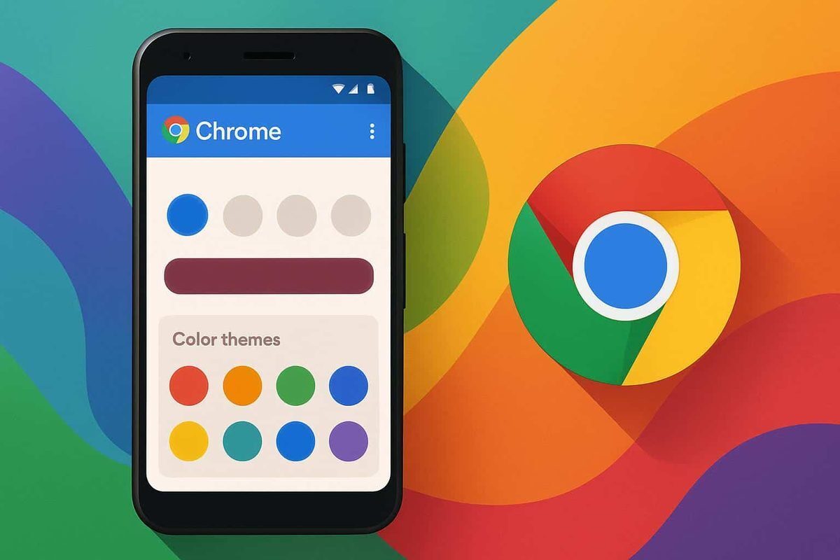 Google tests Chrome Android color themes
