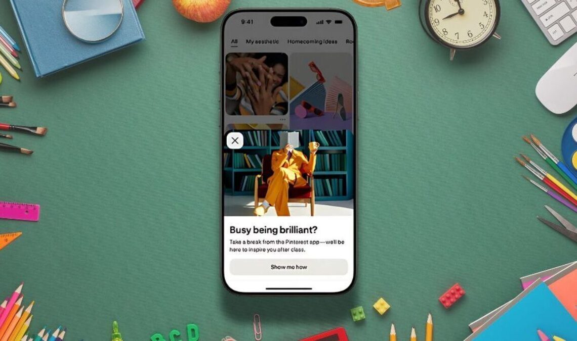 Pinterest adds teen screen time prompts in the UK
