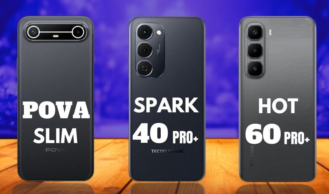Tecno details Spark Slim and Pova Slim specs