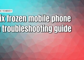 Troubleshooting an unresponsive mobile phone for quick fixes