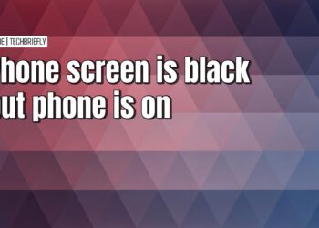 Troubleshooting a phone with a black screen that’s still on