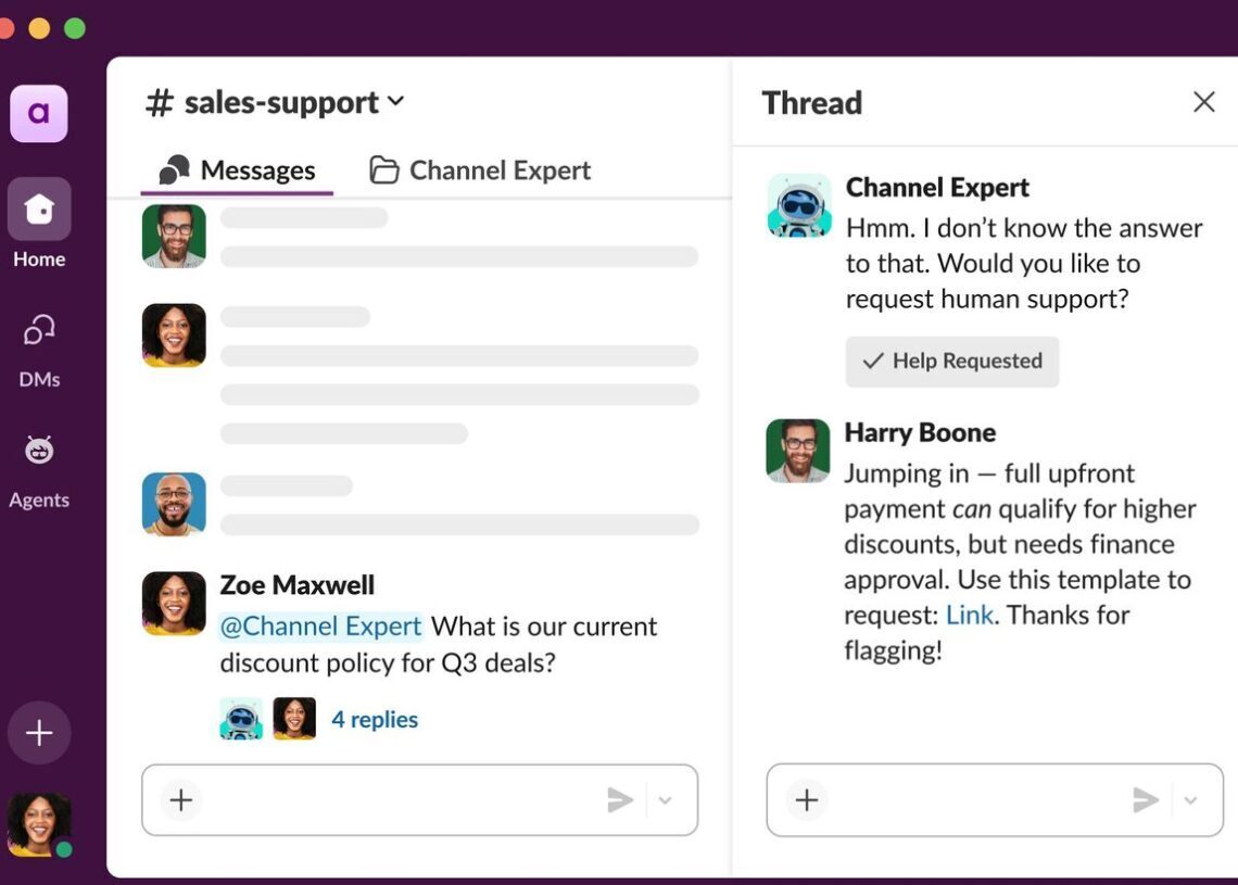 Slack tests AI-powered Slackbot with expanded functions