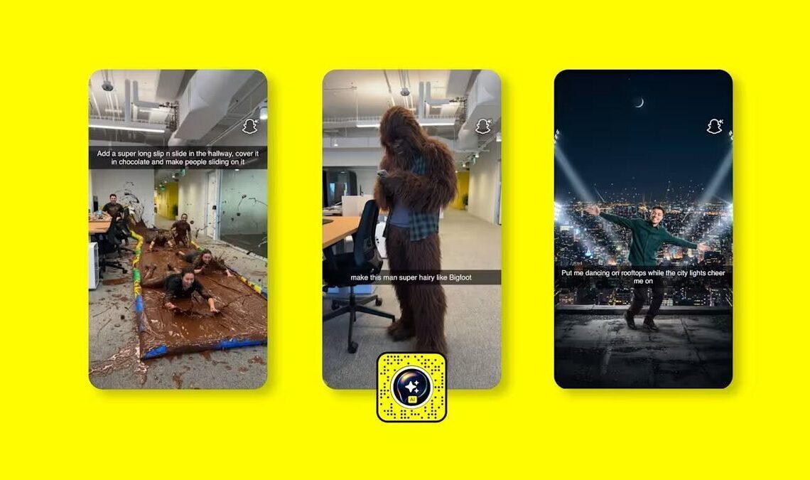 Snapchat makes Imagine Lens free for all users