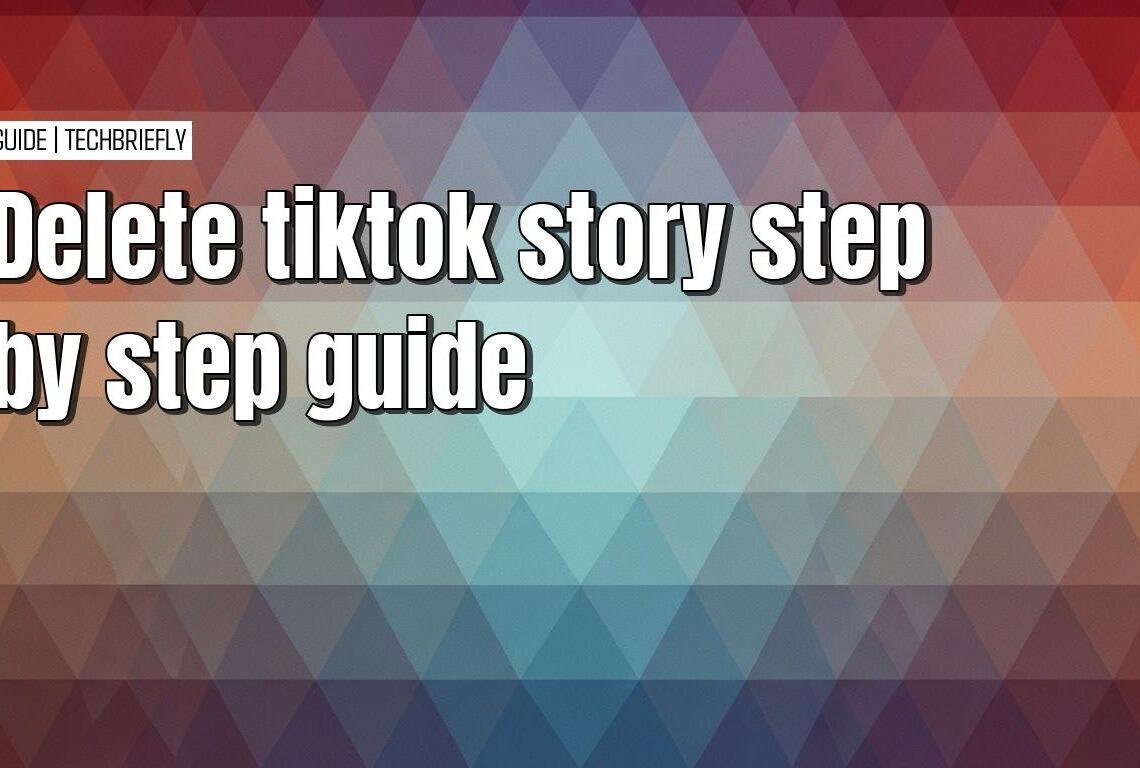 How to remove a story from your TikTok profile