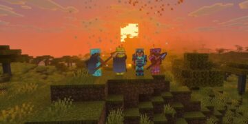 Minecraft adds spear, mounted combat in Mounts of Mayhem