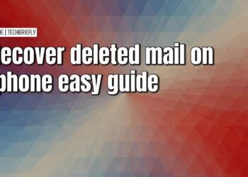 Recovering deleted mail on an iPhone using simple methods