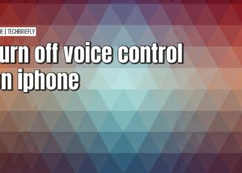 Disabling voice control on iPhone