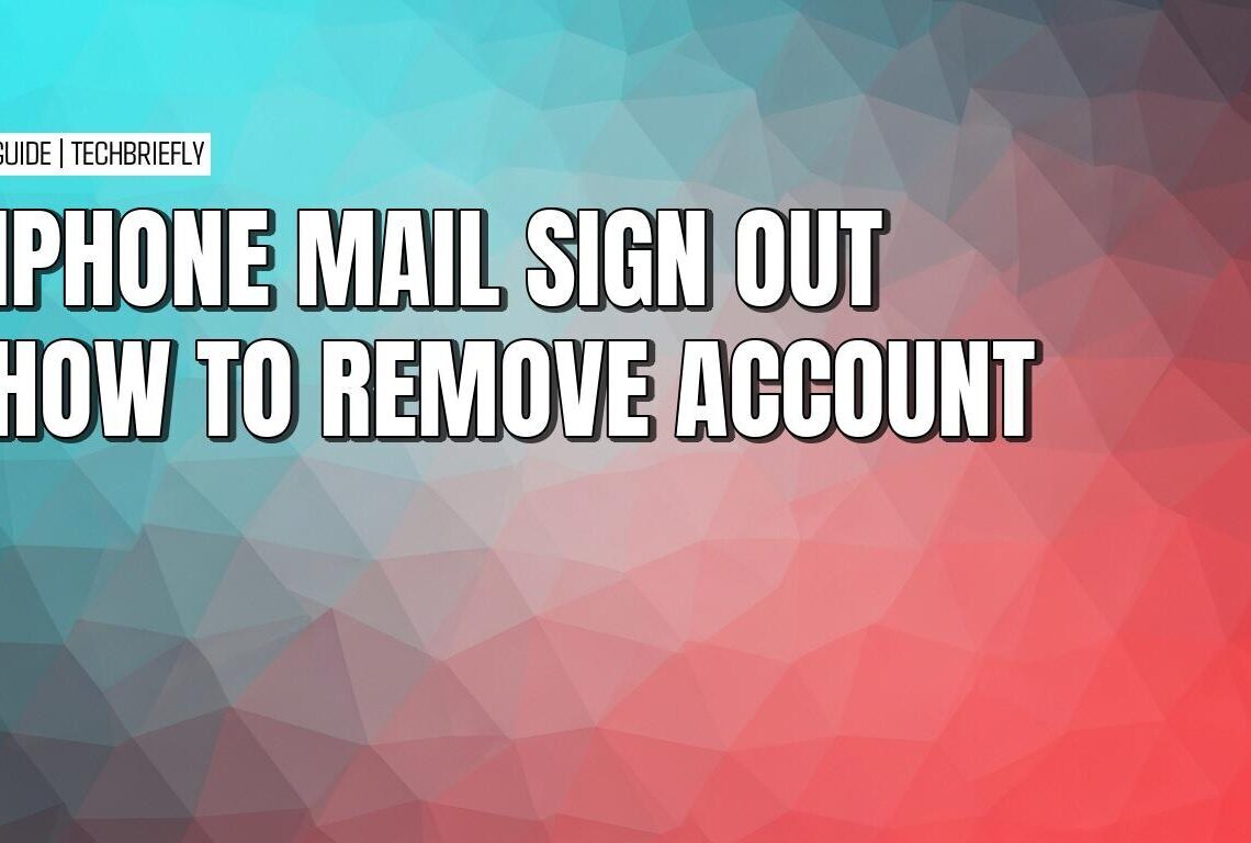 Managing mail accounts on iPhone through settings