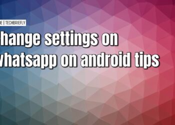 Customizing your WhatsApp settings on an Android device