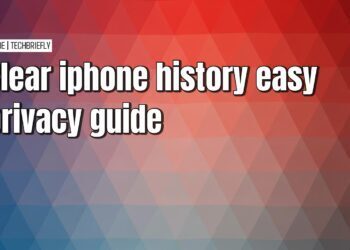 Doing easy privacy tricks to clear your iPhone history