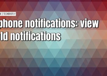 Viewing old notifications you might have missed on iPhone