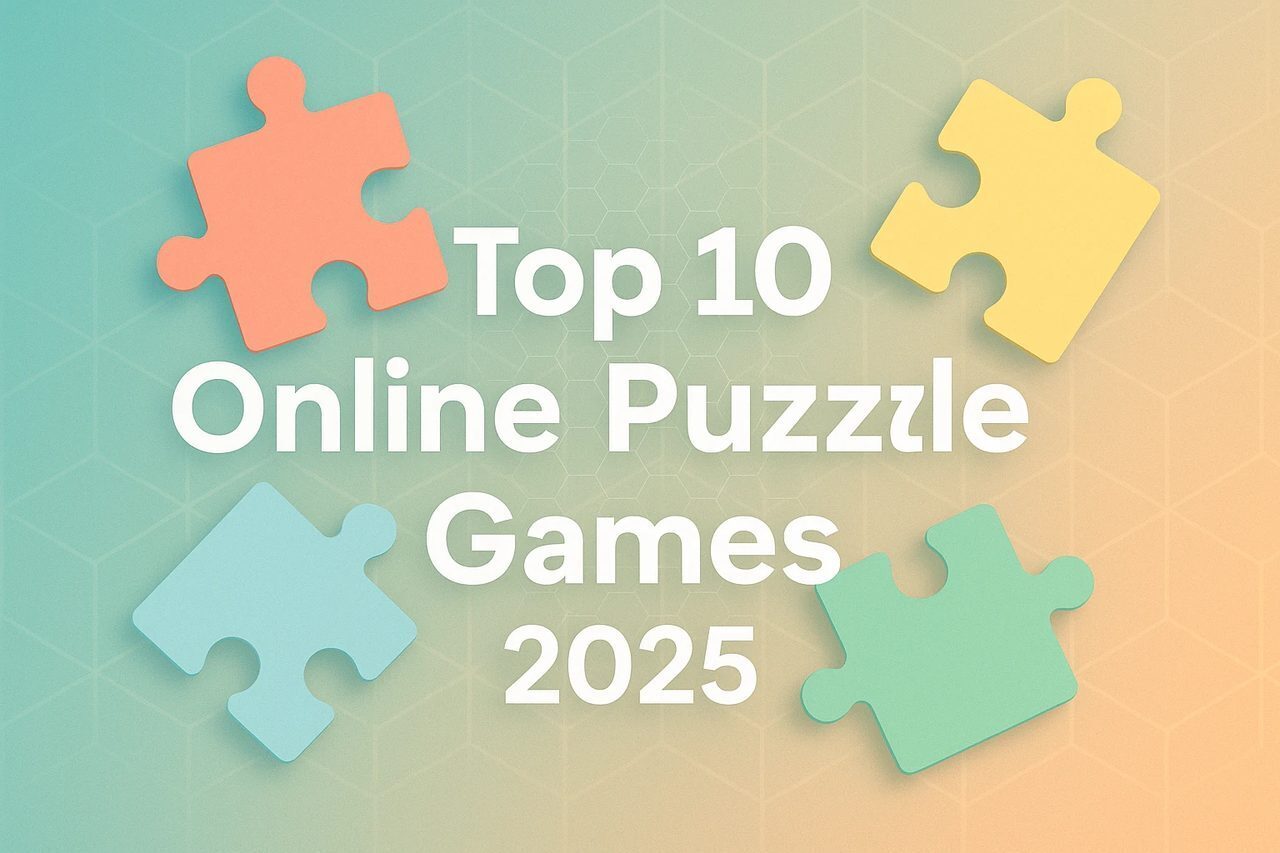 Top 10 online puzzle games to relax and unwind in 2025