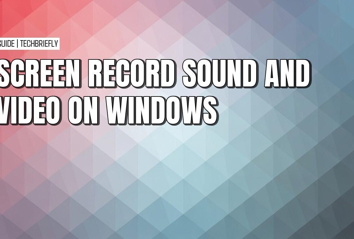 The simple guide to screen recording on Windows