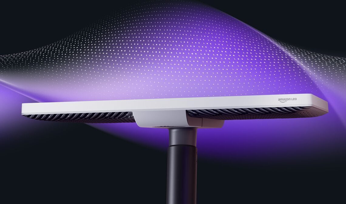 Amazon announces Leo Ultra antenna for Project Kuiper