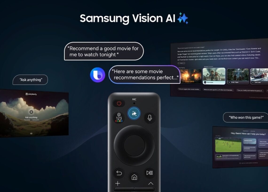 Samsung rolls out Vision AI Companion on 2025 TV lineup
