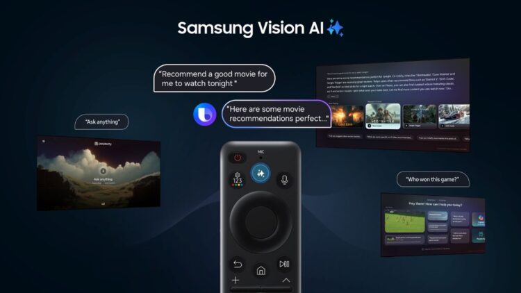 Samsung rolls out Vision AI Companion on 2025 TV lineup