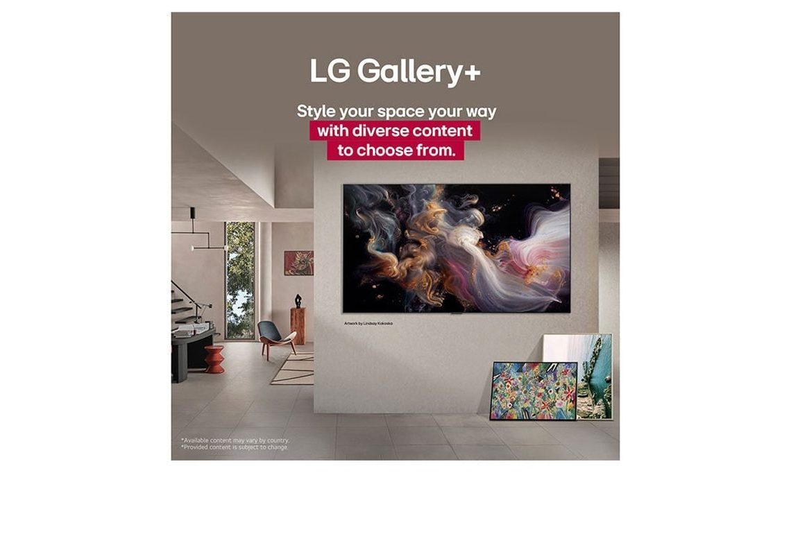 LG to unveil Gallery TV at CES 2026