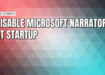How to prevent Microsoft Narrator from launching on your PC at startup