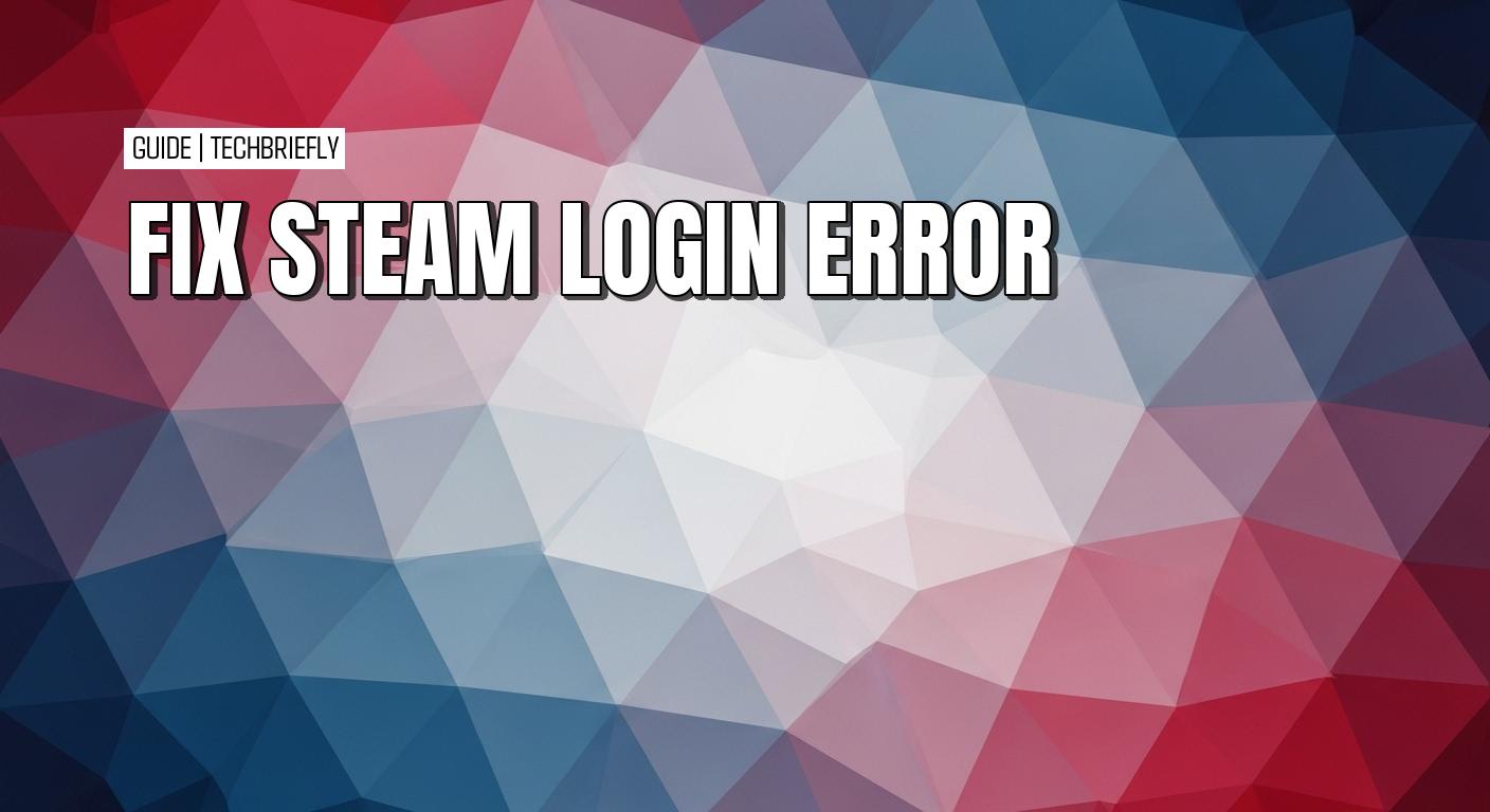 Подробное руководство по устранению ошибок входа в учетную запись Steam.